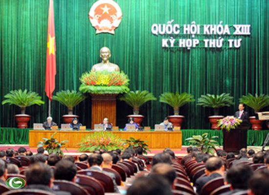 ກອງປະຊຸມສະພາແຫ່ງຊາດ ປຶກສາຫາລືກົດ ໝາຍສະສົມແຫ່ງຊາດ ແລະ ເສດຖະກິສັງຄົມ